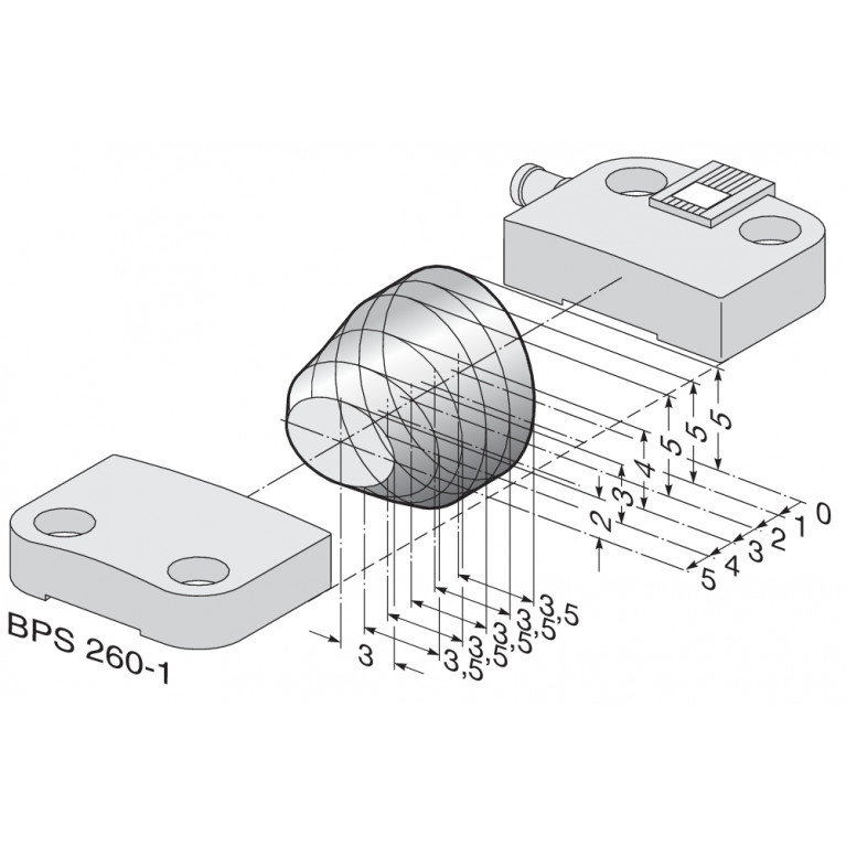 Магнитный датчик BNS 260-02/01Z-L