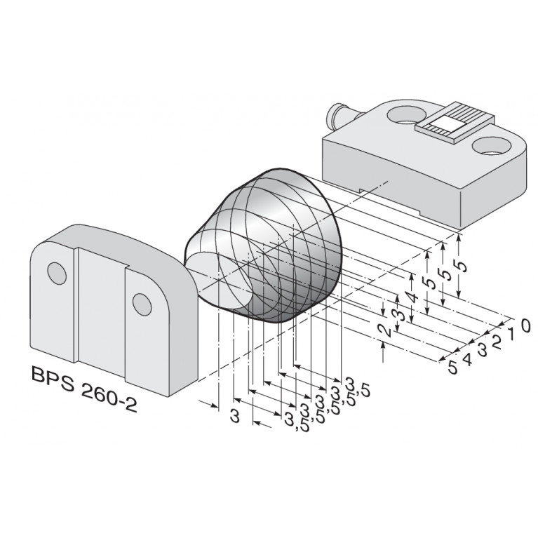 Магнитный датчик BNS 260-02/01Z-R 5,0M