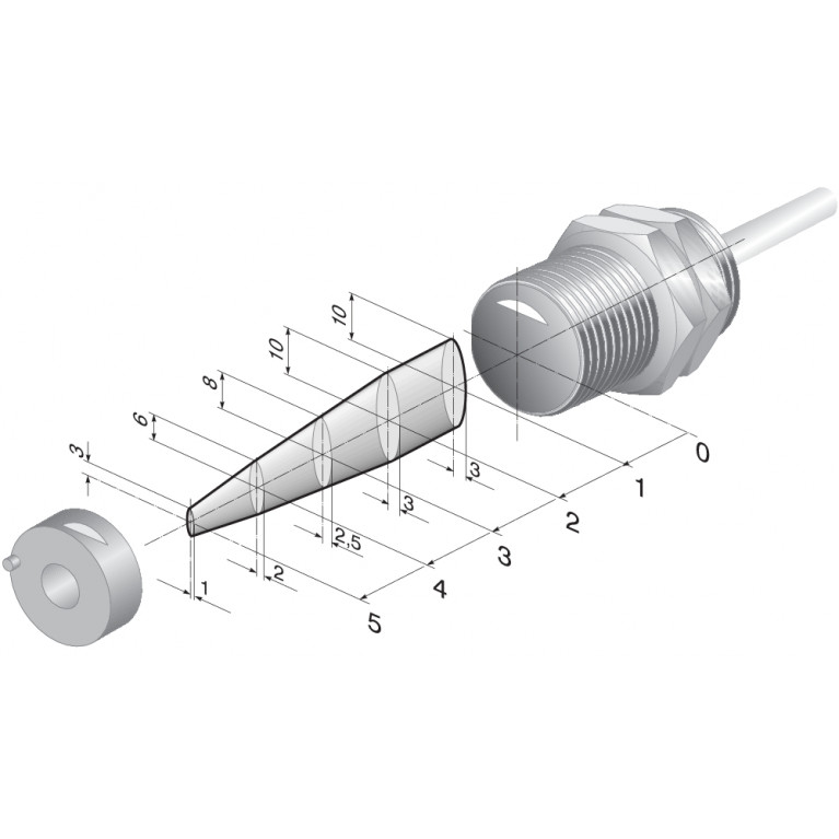 Магнитный датчик BNS 300-01ZG 5,0M