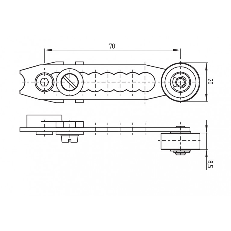 Позиционный выключатель Z4V7H 336-02Z-ST-2138