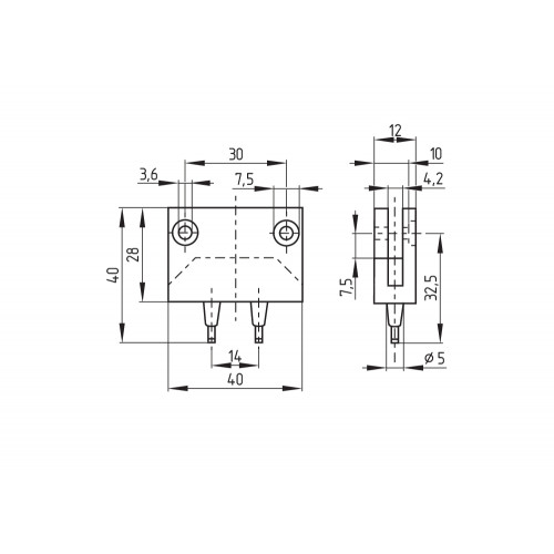 Лифтовый замок AZ 06 B-1284 CONTACT BRIDGES