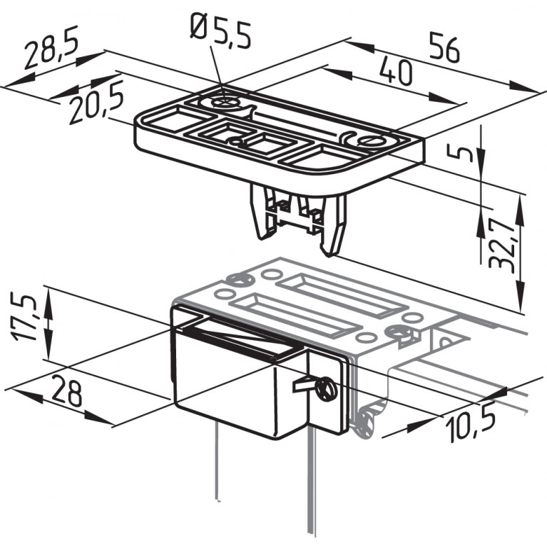Актуатор AZM 161-B1-1747 RETROFIT KIT