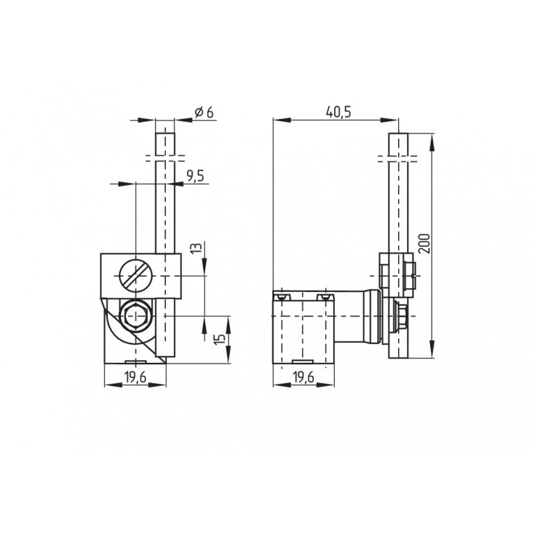 Позиционный выключатель ZV10H 255-02Z