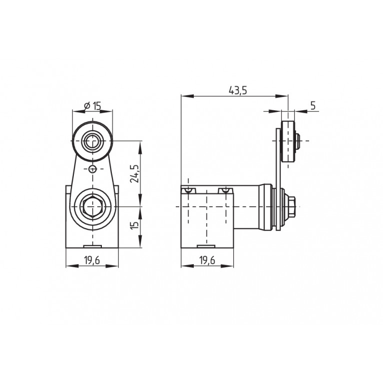 Позиционный выключатель ZV12H 236-11Z-RMS