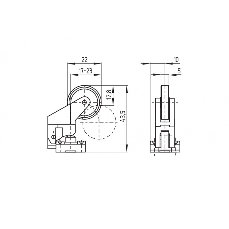 Позиционный выключатель TK4 256-11ZUE