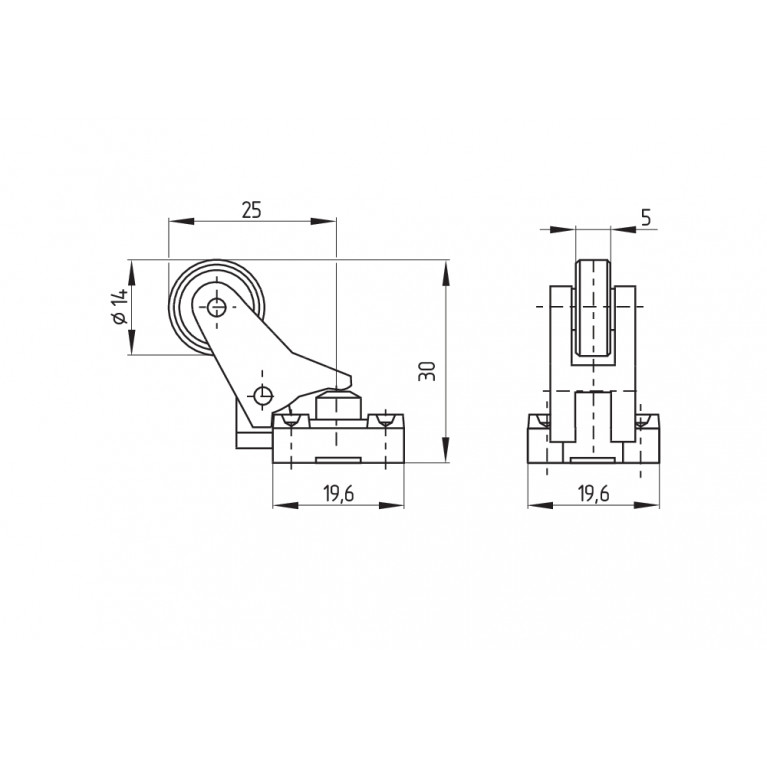 Позиционный выключатель T3K 236-02Z-M20