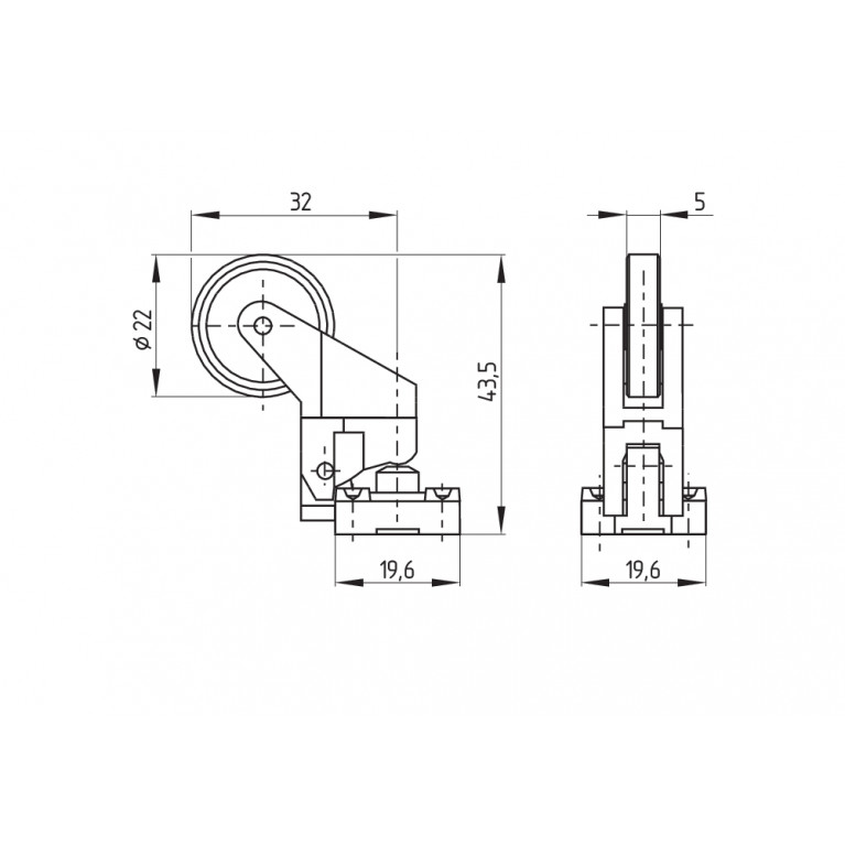 Позиционный выключатель T4K 236-20Z-ST