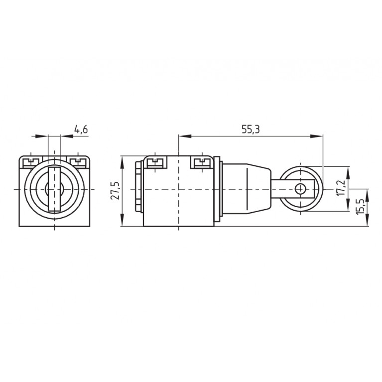Позиционный выключатель M3R 330-11Y-U270-ST-2467