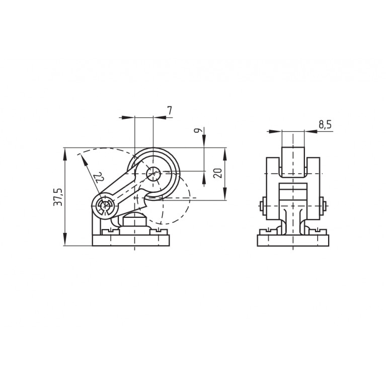 Позиционный выключатель MK 330-11Y-RMS