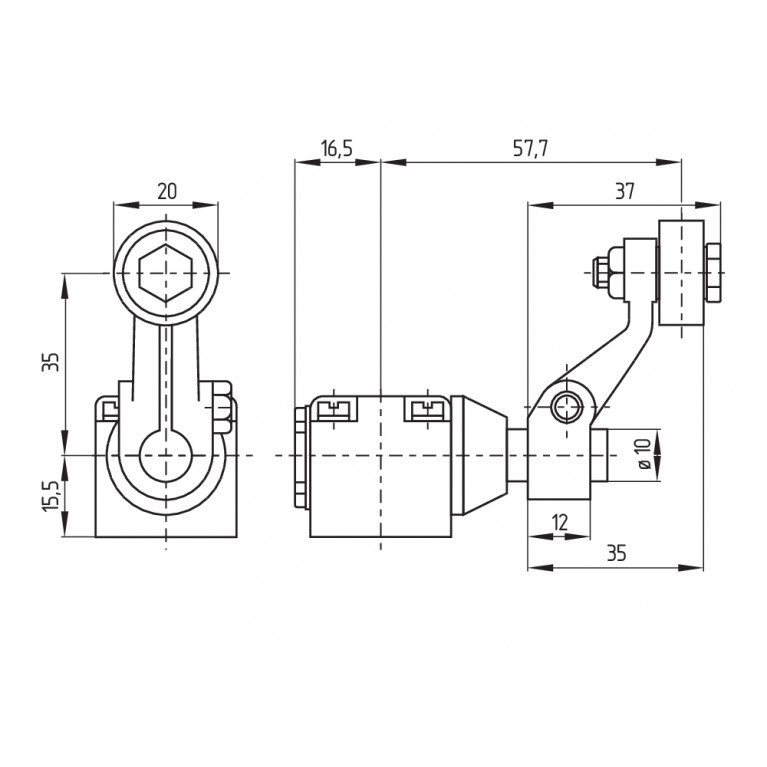 Позиционный выключатель MVH 330-11Y-M20
