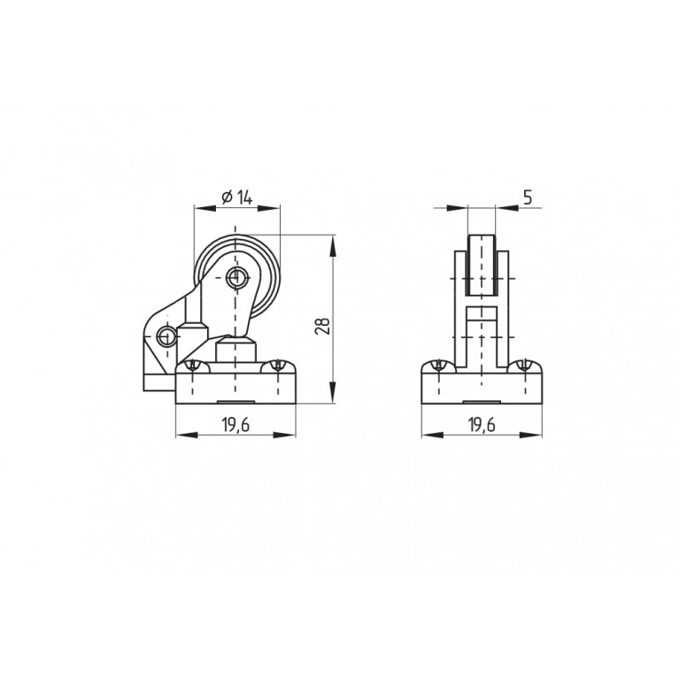 Позиционный выключатель EX-T1R 235-20Z-3D