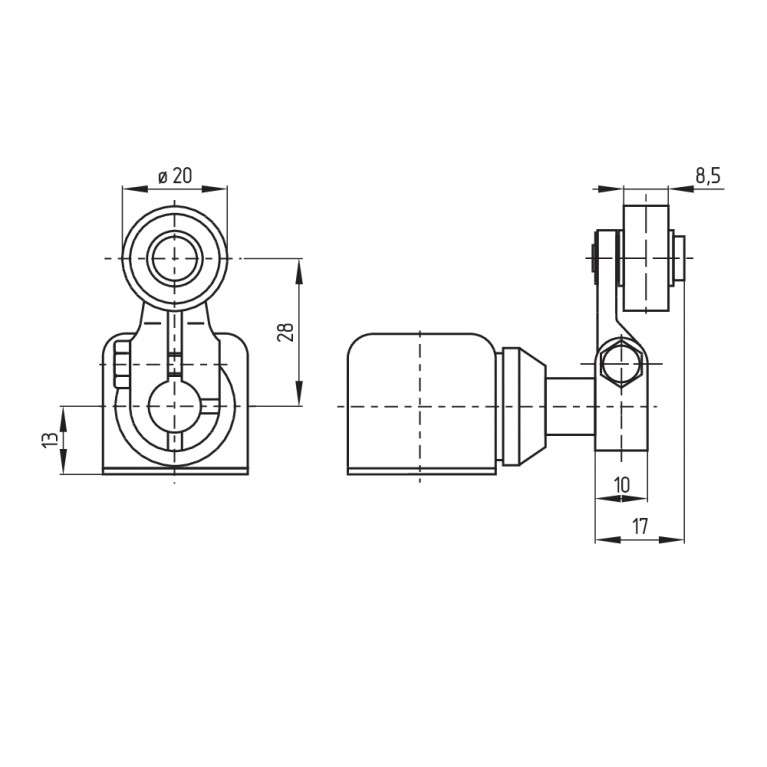 Позиционный выключатель MV8H 015-11Y-C