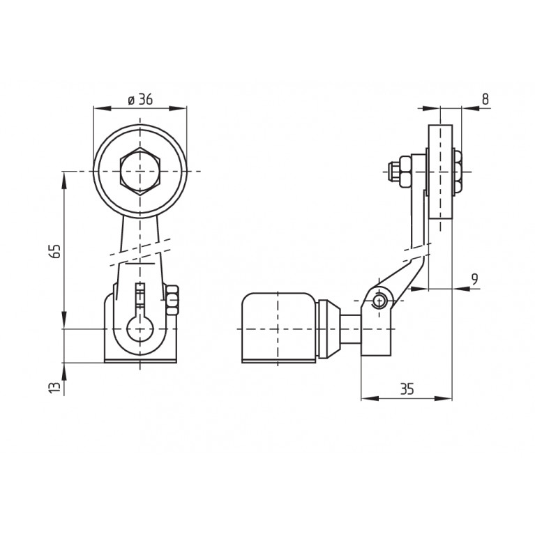 Позиционный выключатель MV2H 015-11Y