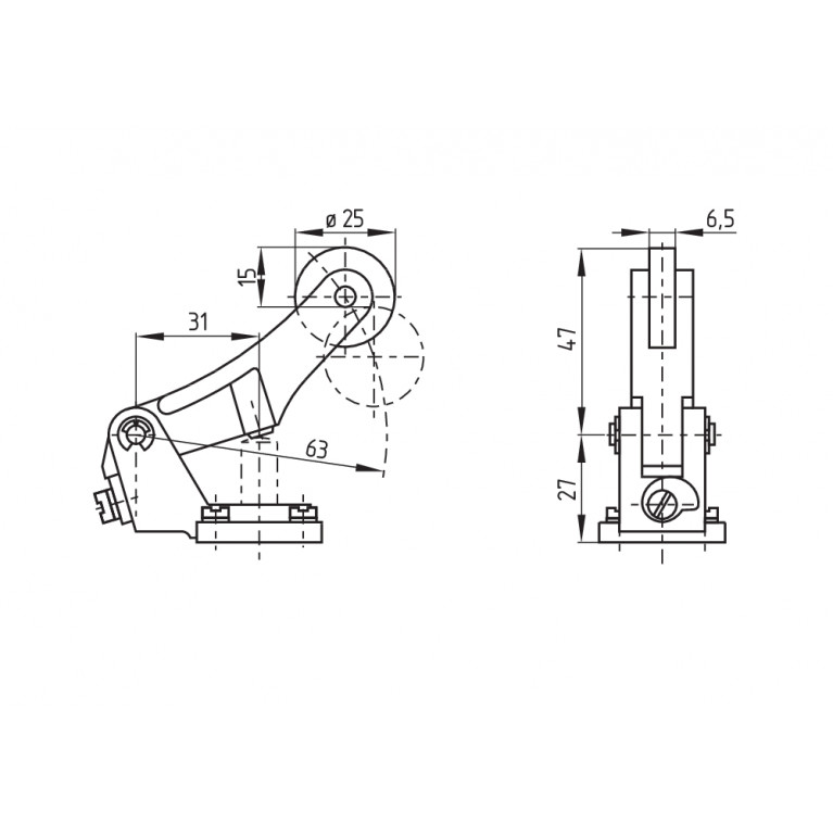Позиционный выключатель TK 441-11Y-T-M20