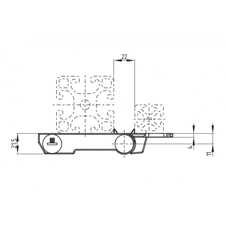Шарнирный выключатель HINGED SAFETY SWITCHES TVS410ST4-11/11AN