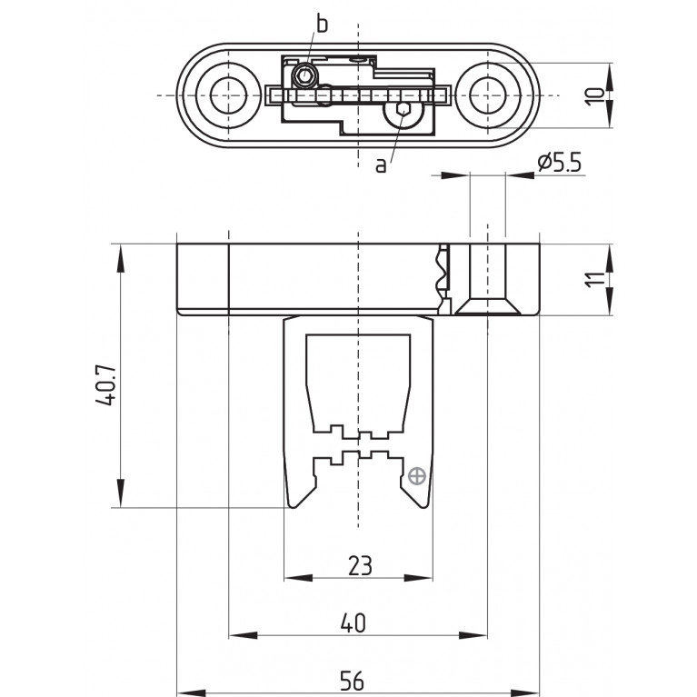 Электромагнитный блокиратор AZ 16-12ZI-STR-B6L-M16 