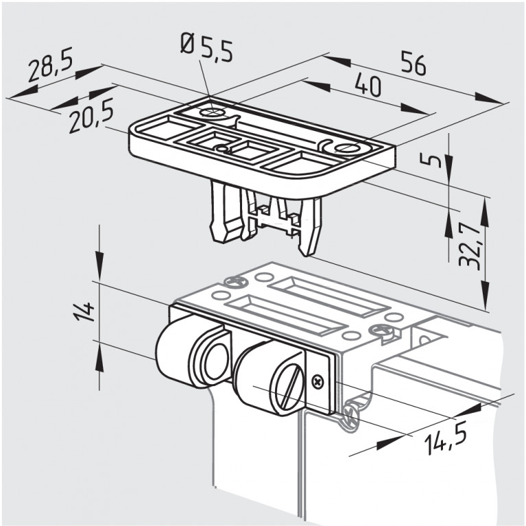 Актуатор AZM 161-B1-2053 RETROFIT KIT