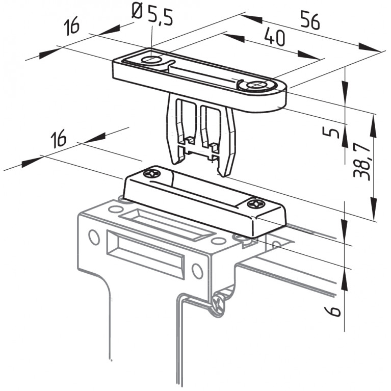 Актуатор AZM 161-B1-2177 RETROFIT KIT
