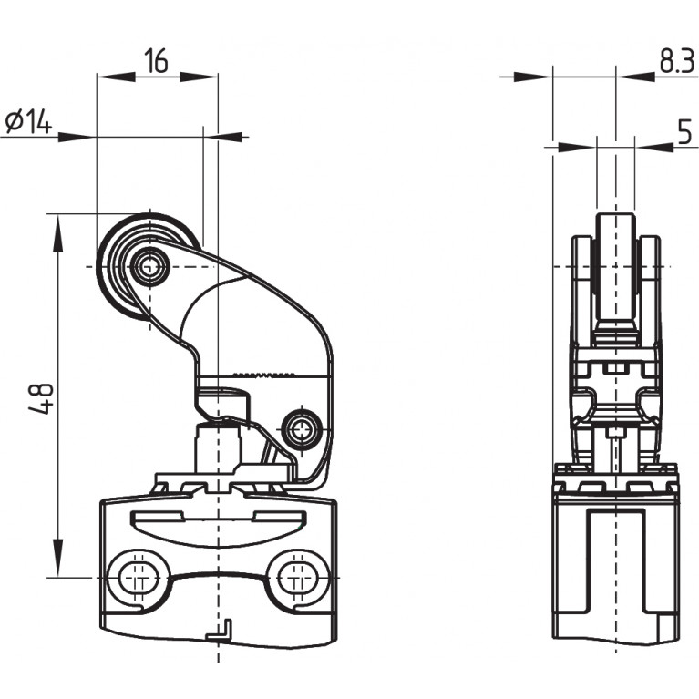 Позиционный выключатель PS116-Z11-ST-K280