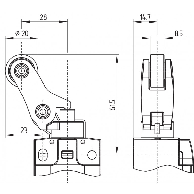 Позиционный выключатель PS316-T12-K360