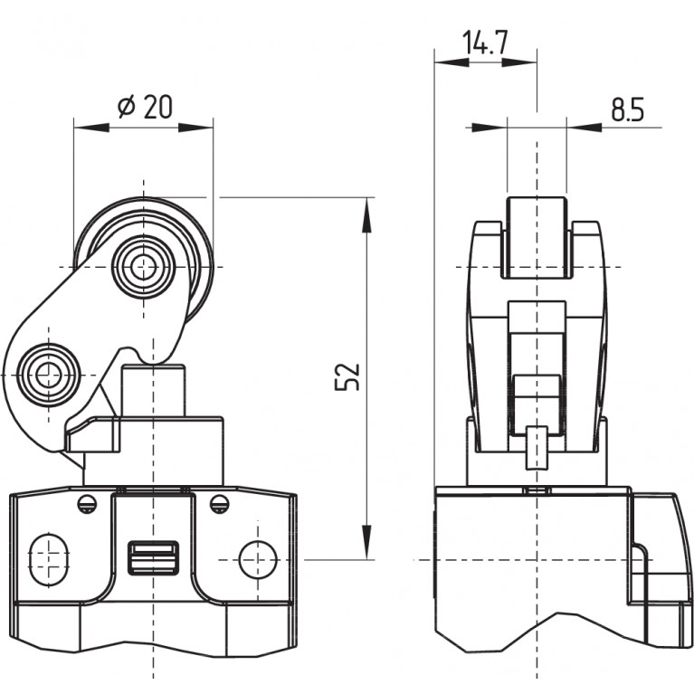 Позиционный выключатель PS315-T12-K370