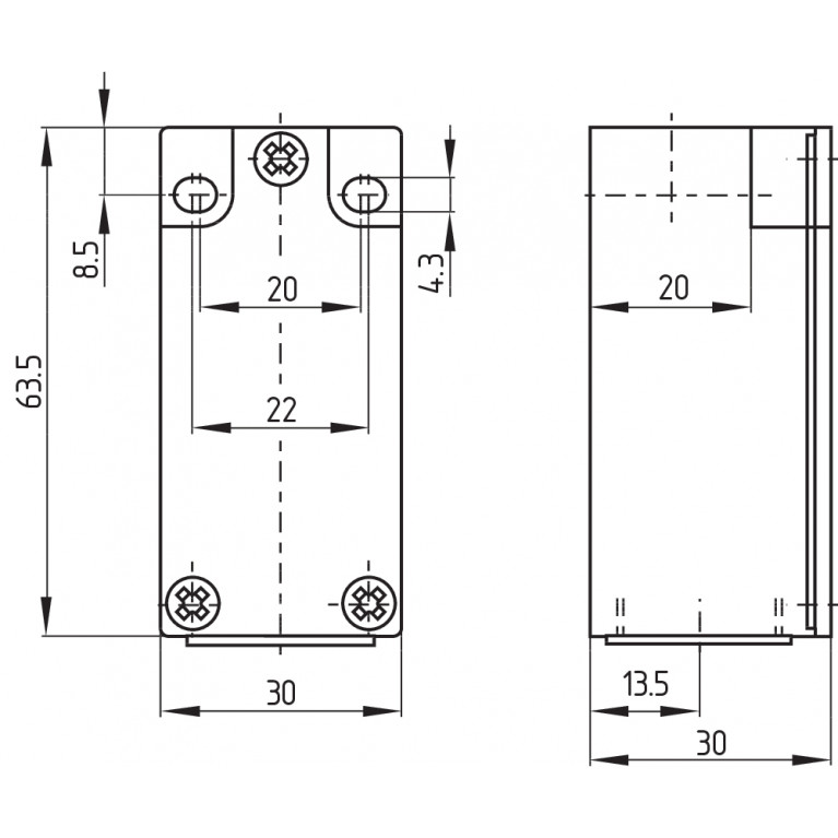 Позиционный выключатель TR 235-11ZUE