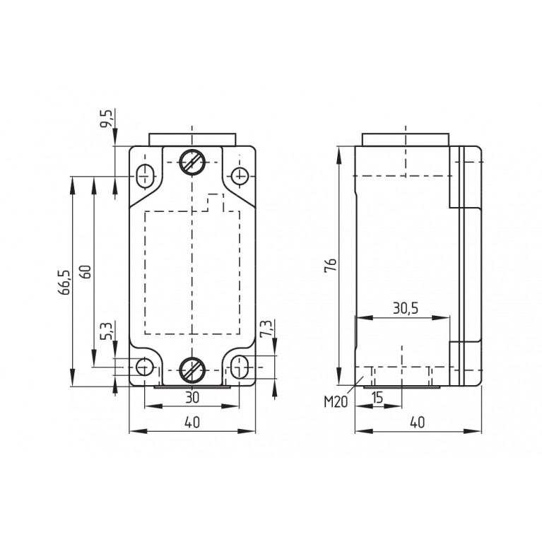 Позиционный выключатель ZR 332-11Y-1338