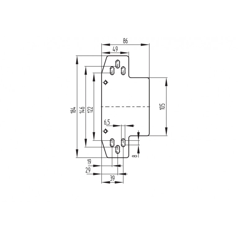 MOUNTING PLATE KPL. MP AZ 415