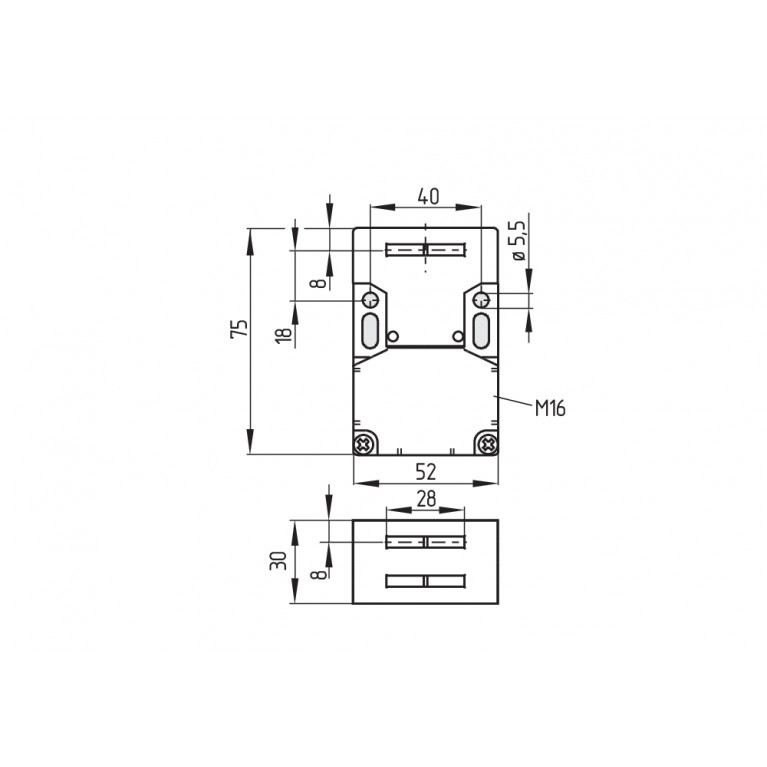Электромагнитный блокиратор AZ 15 ZVRK-M20