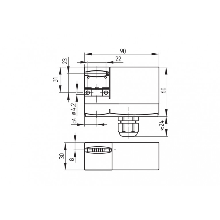 Электромагнитный блокиратор AZM 170-02ZRK 24VAC/DC GB 997