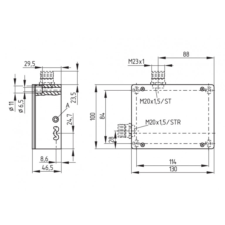 Электромагнитный блокиратор AZM 415-02/11XPKRS 24VAC/DC