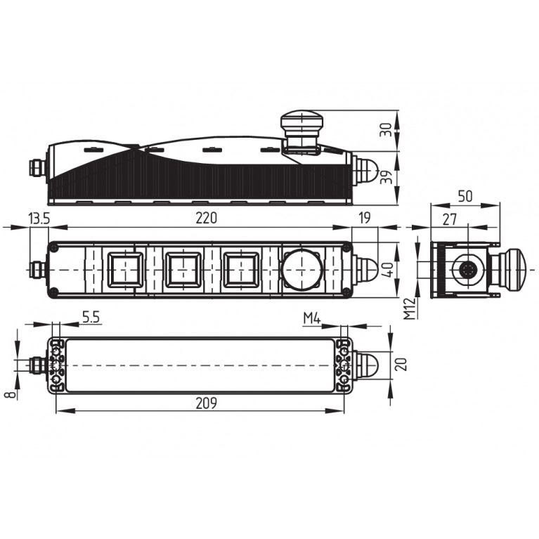 Устройство контроля BDF200-FB-B-B-LT-LT-2875