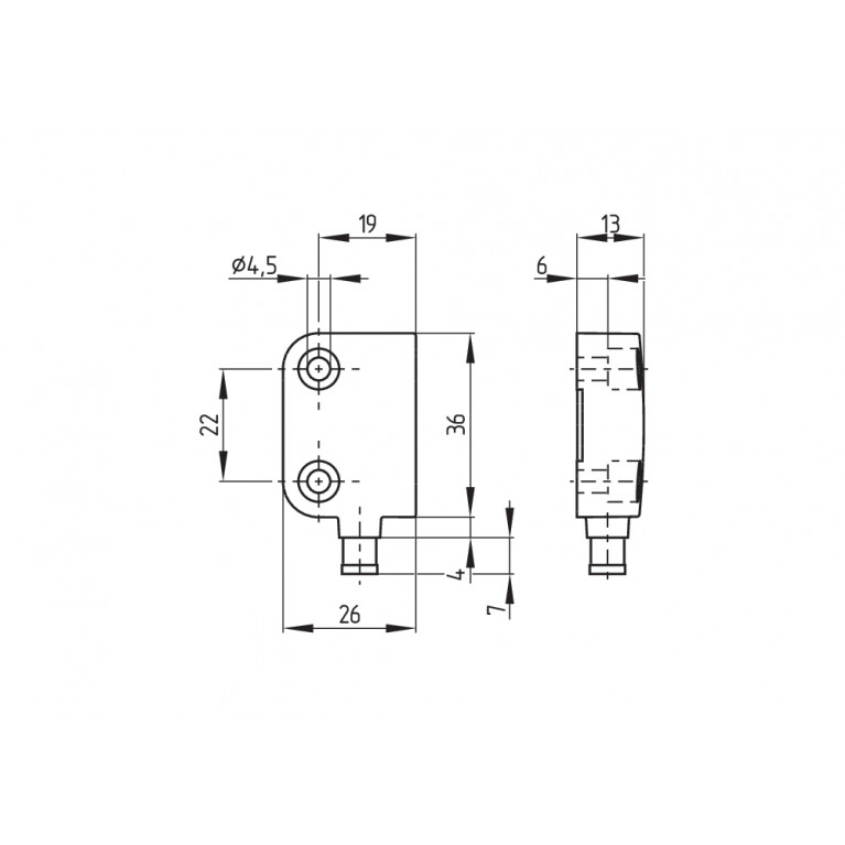 Магнитный датчик BNS 260-02Z-ST-R