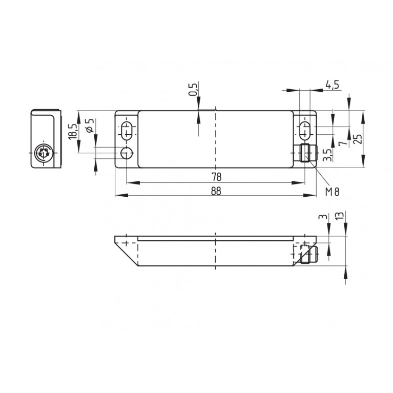 Магнитный датчик BNS 33-02Z-ST-2187