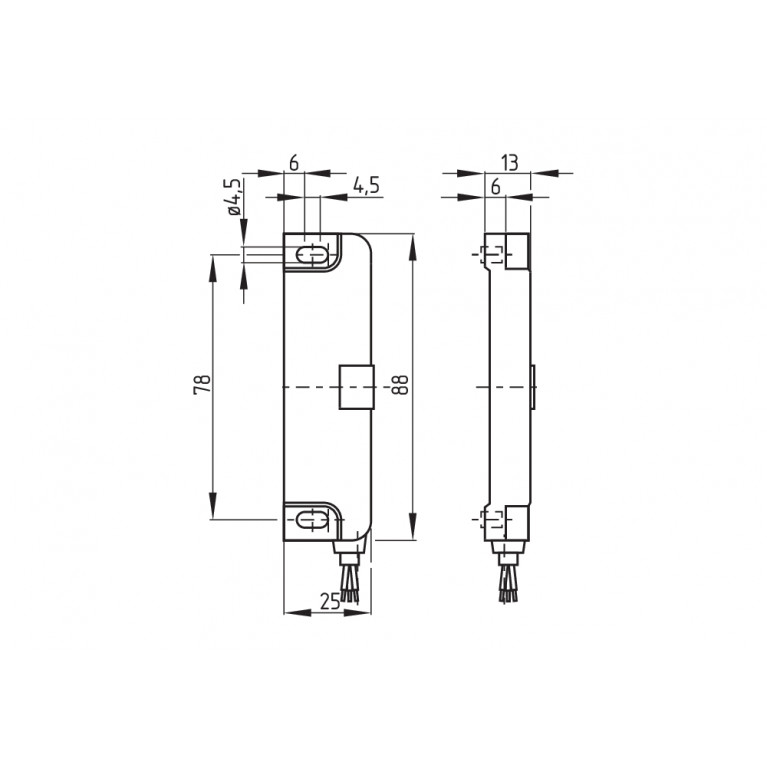 Магнитный датчик BNS 36-02/10ZG-R