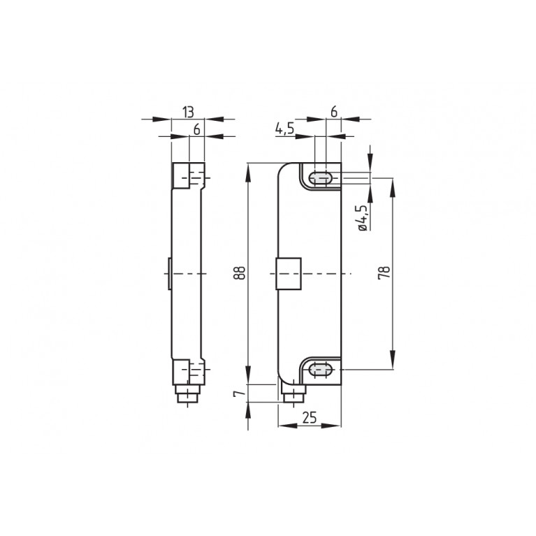 Магнитный датчик BNS 36-02/01Z-ST-R