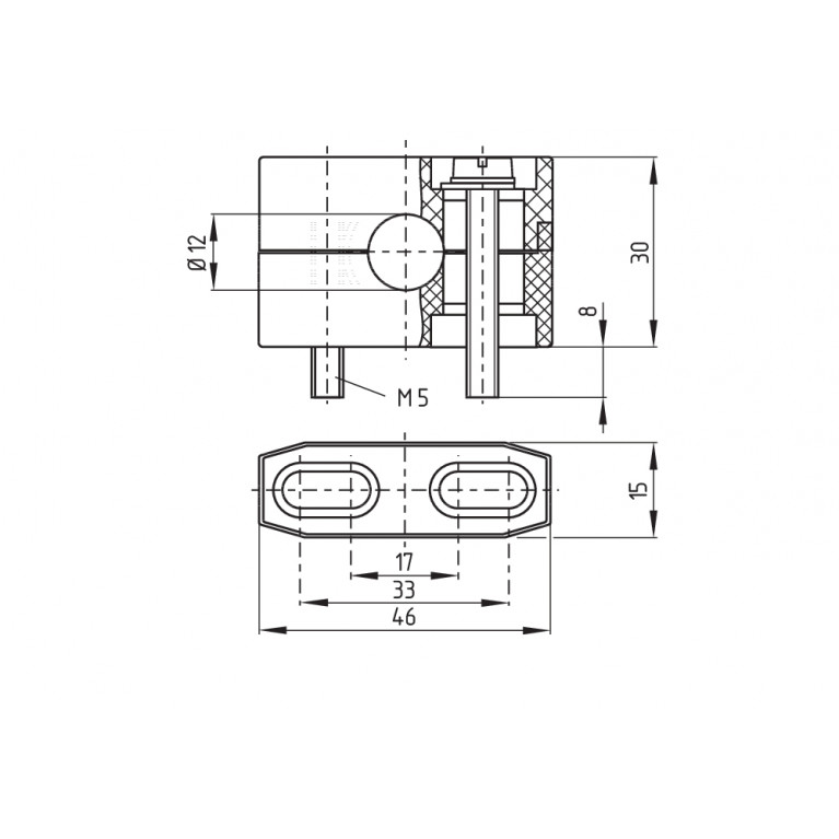 Крепежный элемент ACC-IFL-MOCL-H12