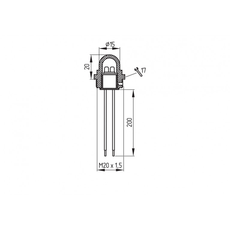 Аксессуар ACC-IL-G24-M20-OR