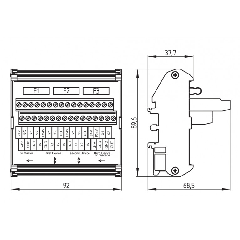 Аксессуар SD-2V-S-SK SD JUNCTION BOX 2-WAY