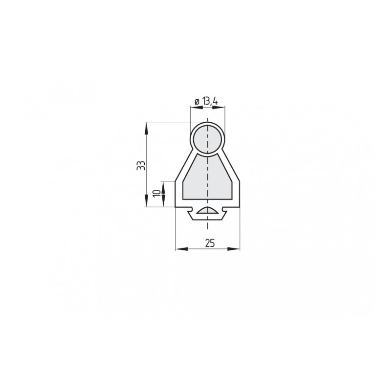 Тактильный датчик SE-P40-NBR1250 PACK. RUBBER PROF. 1.25 M