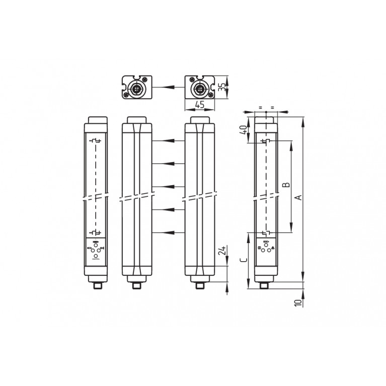 Кабель SLC 210-E/R0460-40-RFS