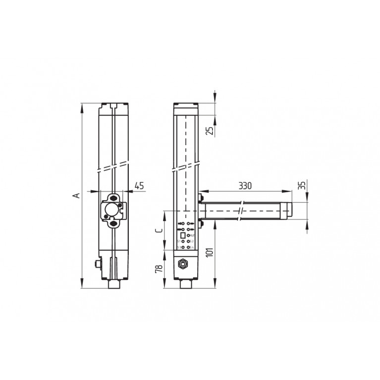 Кабель SLG 415L-E/R0800-03-12