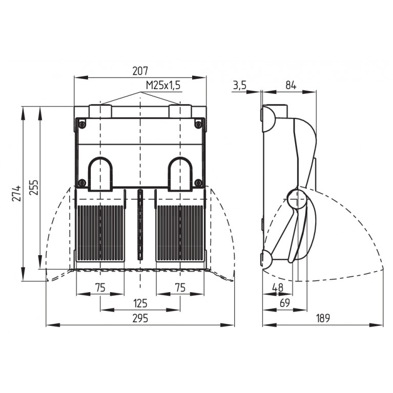 Ножной переключатель Z2FH 232-02/02