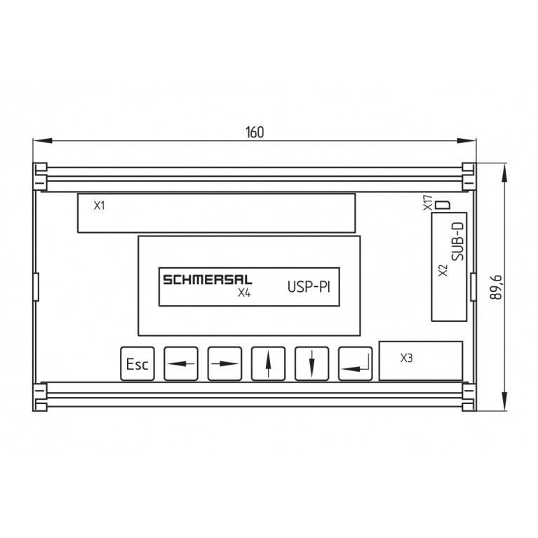 Лифтовый позиционер USP-PI-2541 PARALLEL-INTERFACE