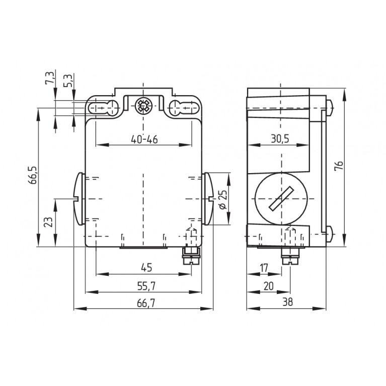 Позиционный выключатель TS 355-12ZUE