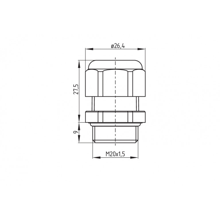 Аксессуар ACC-CGLD-M20-P