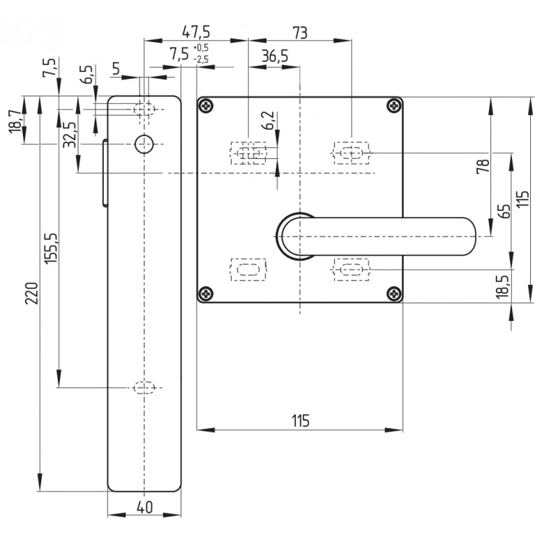 Аксессуар AZ/AZM201-B30-RTIG1P1