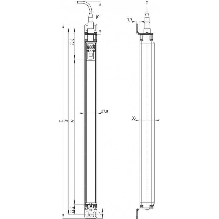 Кабель SLC440-ER-0810-30-01