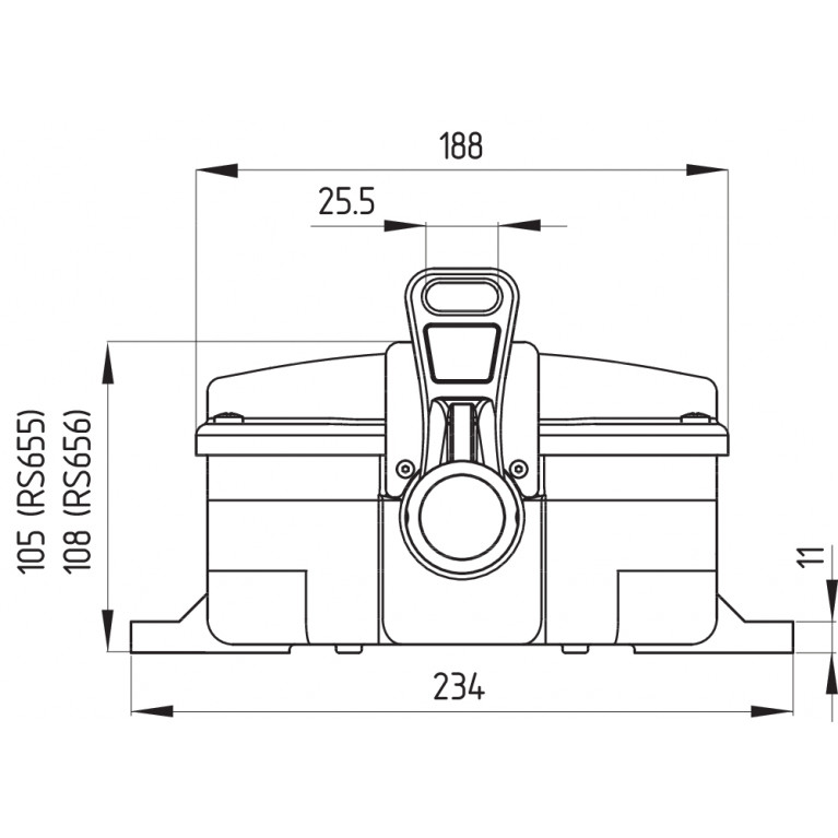 Тросовый выключатель EX-I-RS655-Z22