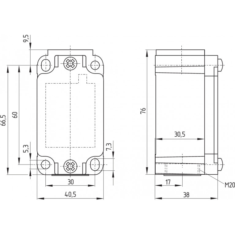 Позиционный выключатель U-EX-T1K335-20Y